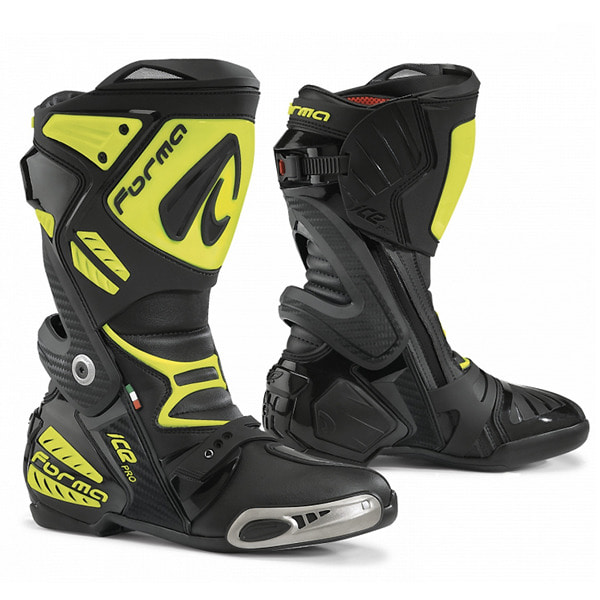 FORMA ICE PRO RACING BOOTS -블랙-옐로우